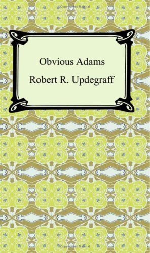 Cover for Robert R. Updegraff · Obvious Adams (Paperback Book) (2007)