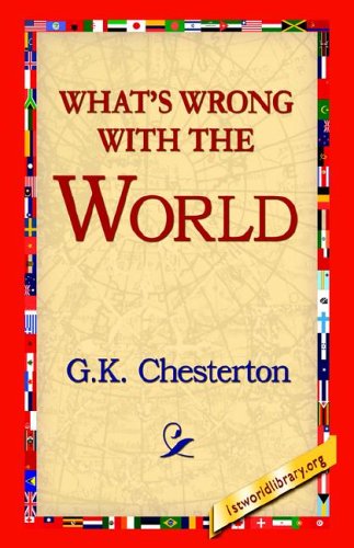 Cover for G. K. Cherston · What's Wrong with the World (Gebundenes Buch) (2006)