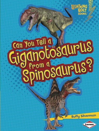Cover for Robin Nelson · Can You Tell a Giganotosaurus from a Spinosaurus - Lightning Bolt Books Dinosaur Look Alikes (Paperback Book) (2013)