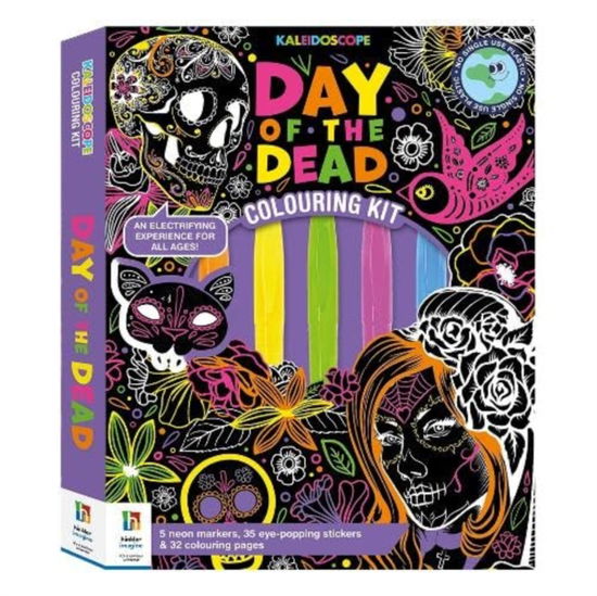 Cover for Hinkler Pty Ltd · Kaleidoscope Colouring Kit Day of the Dead - Colouring Kit (Book) (2023)