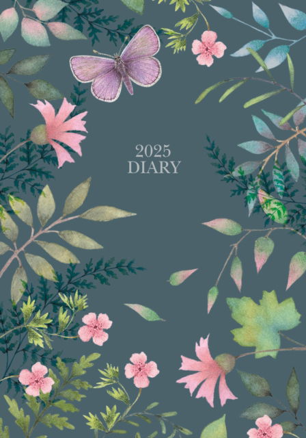 Vintage Garden A6 Diary  2025 - Carousel Calendars - Books - Carousel Calendars - 9781529846416 - August 23, 2024