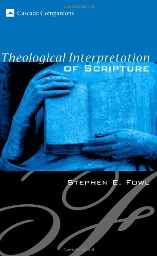 Cover for Stephen E. Fowl · Theological Interpretation of Scripture: (Cascade Companions) (Paperback Book) (2009)