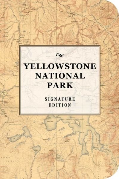 Cover for Cider Mill Press · Yellowstone National Park Signature Notebook - The Signature Notebook Series (Læderbog) (2019)