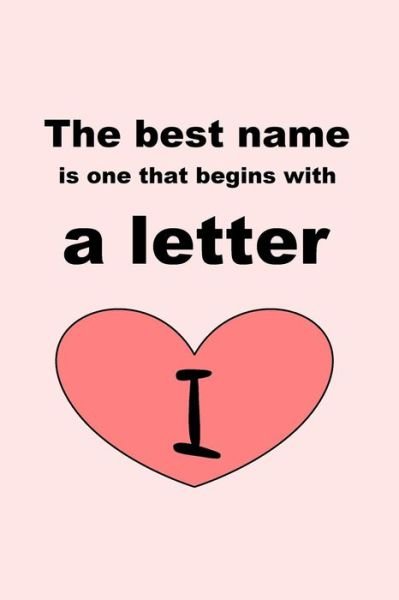 Cover for Letters · The best name is one that begins with a letter I (Taschenbuch) (2019)