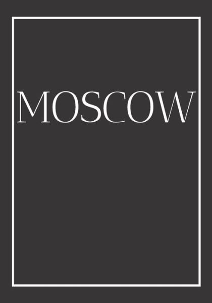 Cover for Contemporary Interior Design · Moscow (Paperback Book) (2019)