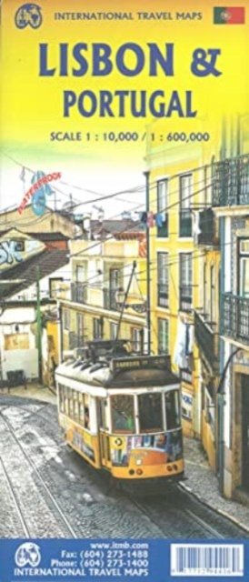 Cover for ITM Publications · Lisbon &amp; Portugal (Kort) (2023)