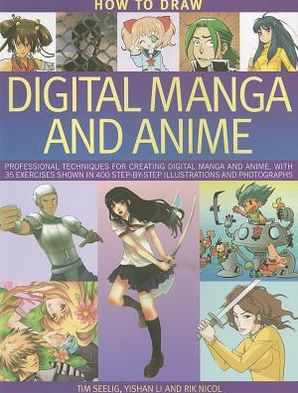 Cover for Tim Seelig · How to Draw Digital Manga and Anime (Paperback Book) (2012)