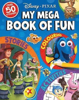 Cover for Disney Pixar  My Mega Book of Fun (Book) (2018)