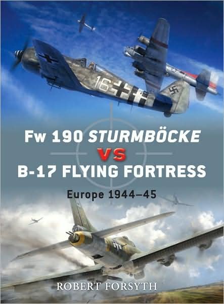 Cover for Robert Forsyth · Fw 190 Sturmbocke vs B-17 Flying Fortress: Europe 1944–45 - Duel (Paperback Book) (2009)