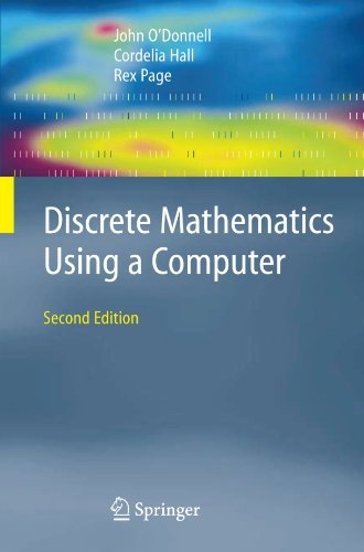 Cover for John O'Donnell · Discrete Mathematics Using a Computer (Paperback Bog) [2nd ed. 2006 edition] (2006)