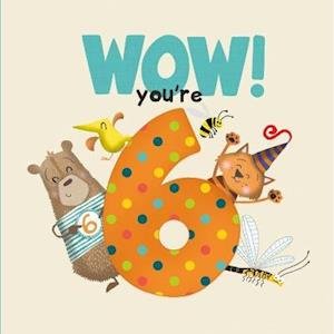 Cover for Lucy Tapper · WOW! You're Six birthday book (Paperback Book) (2019)