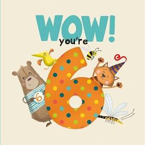 Cover for Lucy Tapper · WOW! You're Six birthday book (Taschenbuch) (2019)