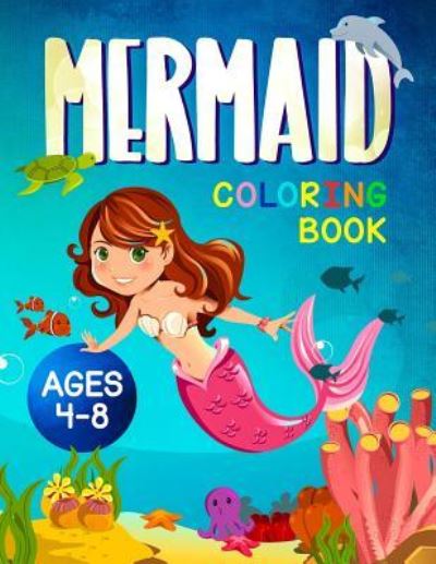 Cover for Harper Hall · Kids Mermaid Coloring (Taschenbuch) (2019)