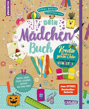 Cover for Nikki Busch · #buch4you: Dein Mädchenbuch: Kreativ durch's ganze Jahr (Book) (2024)