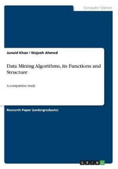 Cover for Khan · Data Mining Algorithms, its Functi (Buch) (2017)