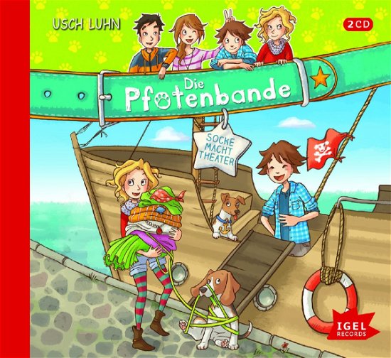 Cover for Luhn · Die Pfotenbande. Socke macht Theat (Book) (2016)
