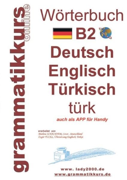 Cover for Schachner · Wörterbuch B2 Deutsch - Engli (Book) (2019)