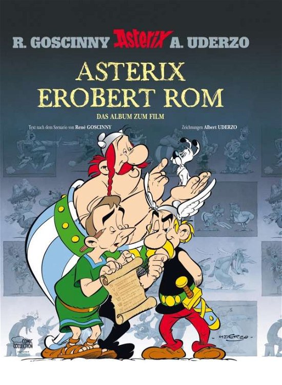 Cover for Uderzo · Asterix erobert Rom (Book)