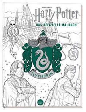 Aus den Filmen zu Harry Potter: Das offizielle Malbuch: Slytherin - Panini Verlags GmbH - Kirjat - Panini Verlags GmbH - 9783833240416 - tiistai 23. marraskuuta 2021