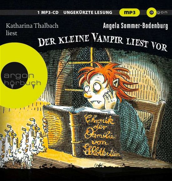 Der Kleine Vampir Liest Vor - Katharina Thalbach - Música - S. Fischer Verlag GmbH - 9783839842416 - 5 de março de 2021