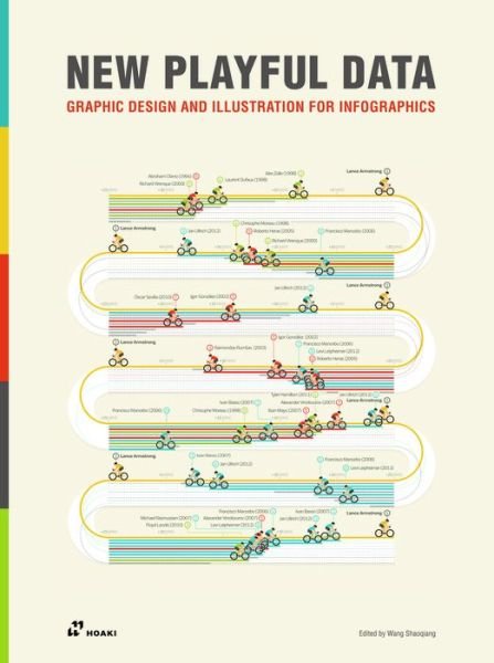 Cover for Shaoqiang Wang · New Playful Data: Graphic Design and Illustration for Infographics (Taschenbuch) (2021)