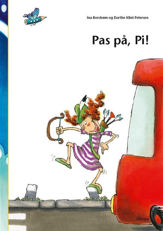 Cover for Dorthe Klint Petersen; Ina Borstrøm · Den første læsning: Den første læsning 0. kl. Lydret fri læsning, Pas på, Pi! (Bog) [1. udgave] (2018)