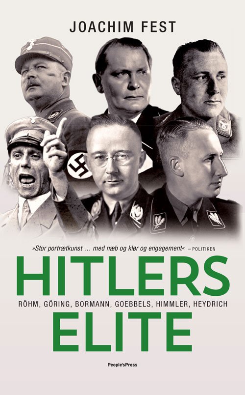 Cover for Joachim C. Fest · Hitlers Elite PB (Paperback Book) [1e uitgave] (2018)
