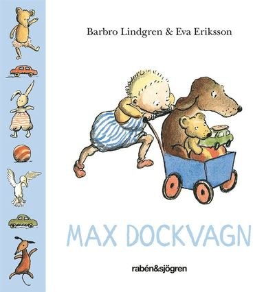Cover for Barbro Lindgren · Max dockvagn (Board book) (2015)