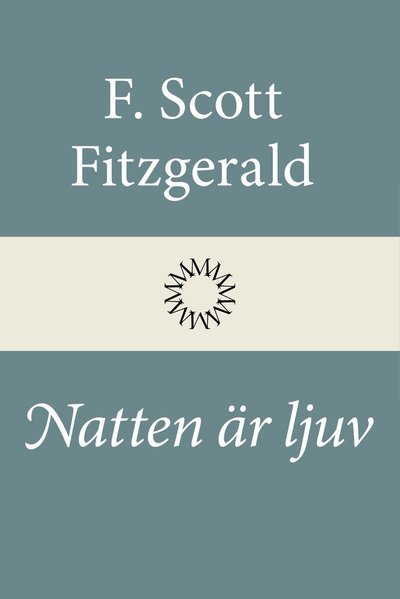 Cover for F. Scott Fitzgerald · Natten är ljuv (Innbunden bok) (2022)