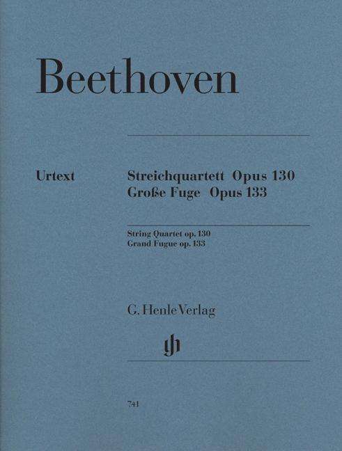 Cover for Beethoven Lv · Quartett Op 130 Grosse Fugue (N/A) (2018)