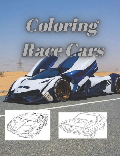 Cover for Mihai · Coloring Race Cars: Coloring Race Cars (Paperback Book) (2021)