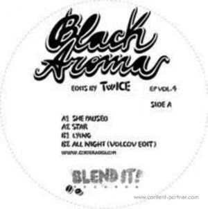 Cover for Twice · Black Aroma EP Vol. 4 (12&quot;) (2012)
