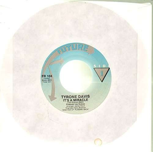 Cover for Tyrone Davis · It's a Miracle (7&quot;) (1988)