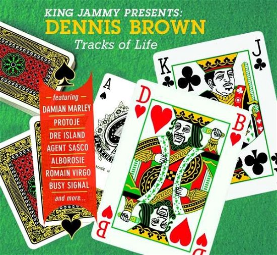 Cover for Dennis Brown · Tracks Of Life (LP) [Standard edition] (2018)