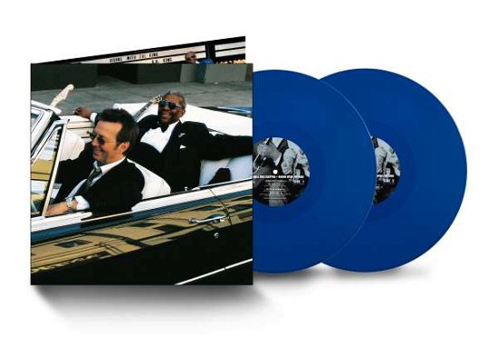 Cover for Eric Clapton &amp; B.B. King · Riding with the King (Blue Vinyl) (LP) (2020)