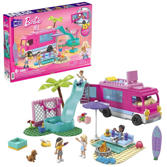 Barbie Droom Camper Avontuur Bouwset 580dlg. - Mattel - Produtos -  - 0194735164417 - 3 de julho de 2023