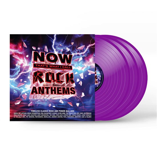 NOW That’s What I Call Rock Anthems (LP) [Purple Coloured edition] (2024)