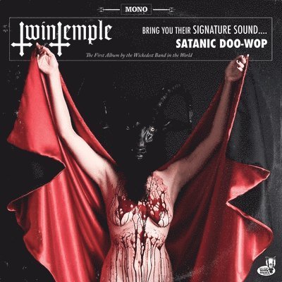 Cover for Twin Temple · Twin Temple (Bring You Their Signature Sound.... Satanic Doo-wop) (Green Sparkle Vinyl) (LP) (2023)
