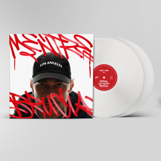 Cover for Fabri Fibra · Mentre Los Angeles Brucia - Doppio Vinile Bianco (LP) (2025)