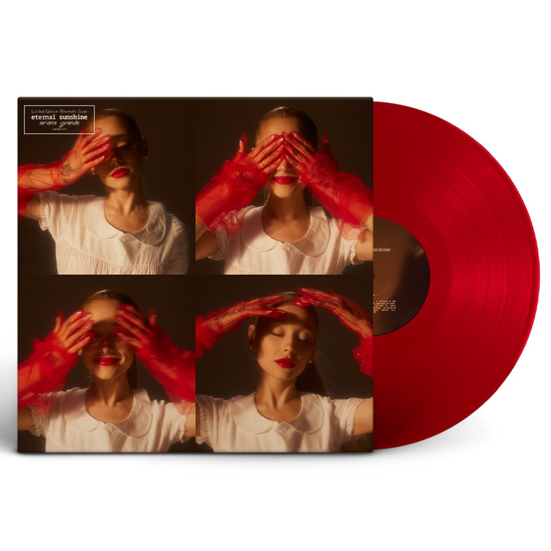 Ariana Grande · Eternal Sunshine (LP) [Limited Red Vinyl With 