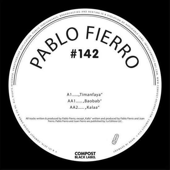Timanfaya - Pablo Fierro - Muziek - CBLL - 0673794251417 - 4 mei 2018