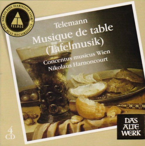 Telemann: Tafelmusik - Harnoncourt Ni - Musik - WARNER CLASSIC - 0825646870417 - 1. maj 2016