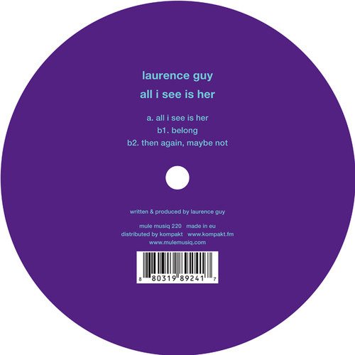 Cover for Laurence Guy · All I See Is Her (LP) (2018)