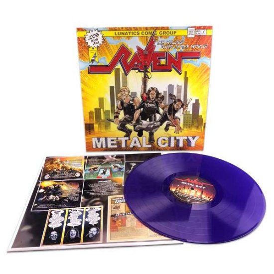 Cover for Raven · Metal City (LP) (2021)