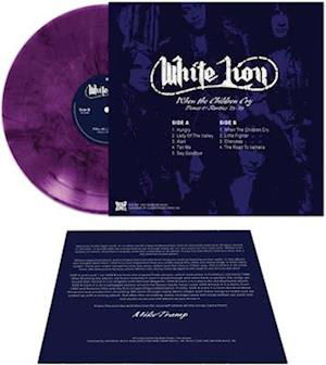 Cover for White Lion · When The Children Cry - Demos &amp; Rarities '83-'89 - Purple Marble (VINYL) (2022)