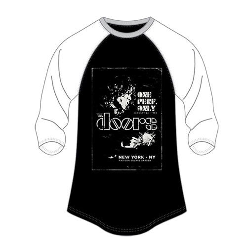 Doors (The): Raglan New York (Baseball Shirt Donna Tg. 14) -  - Muu -  - 2100002102417 - 