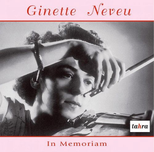 Cover for Ginette Neveu · In Memoriam (CD) (2009)