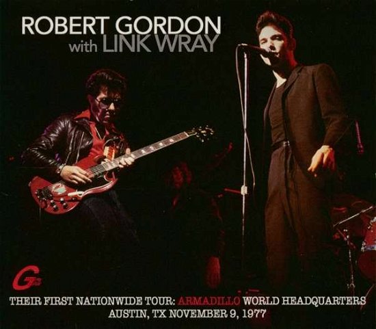 Cover for Robert Gordon · Robert Gordon with Link Wray-their First Nationw (CD) (2020)