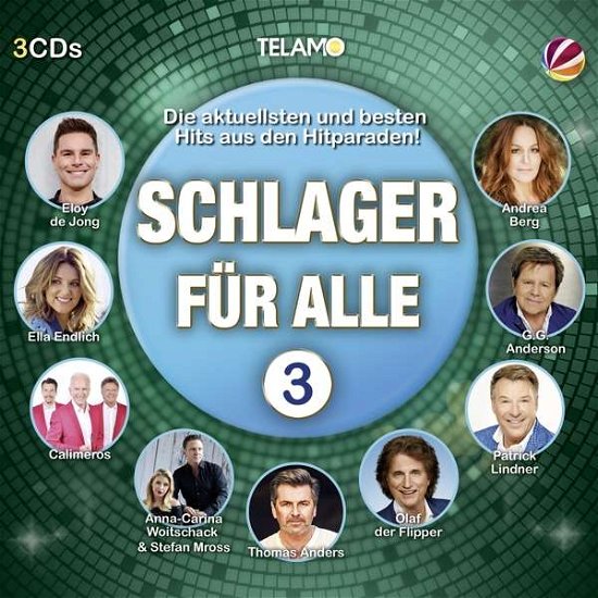 Schlager Für Alle 3 - Various Artists - Musiikki - TELAMO - 4053804312417 - perjantai 21. syyskuuta 2018