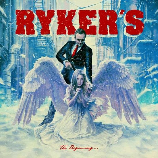 Cover for Rykers · The Beginning...(blue / White Vinyl) (VINYL) [Coloured edition] (2019)